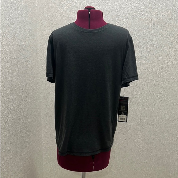 Layer 8 Men's Quick-dry Black Htr Short Sleeve Small T-Shirt - Picture 1 of 6